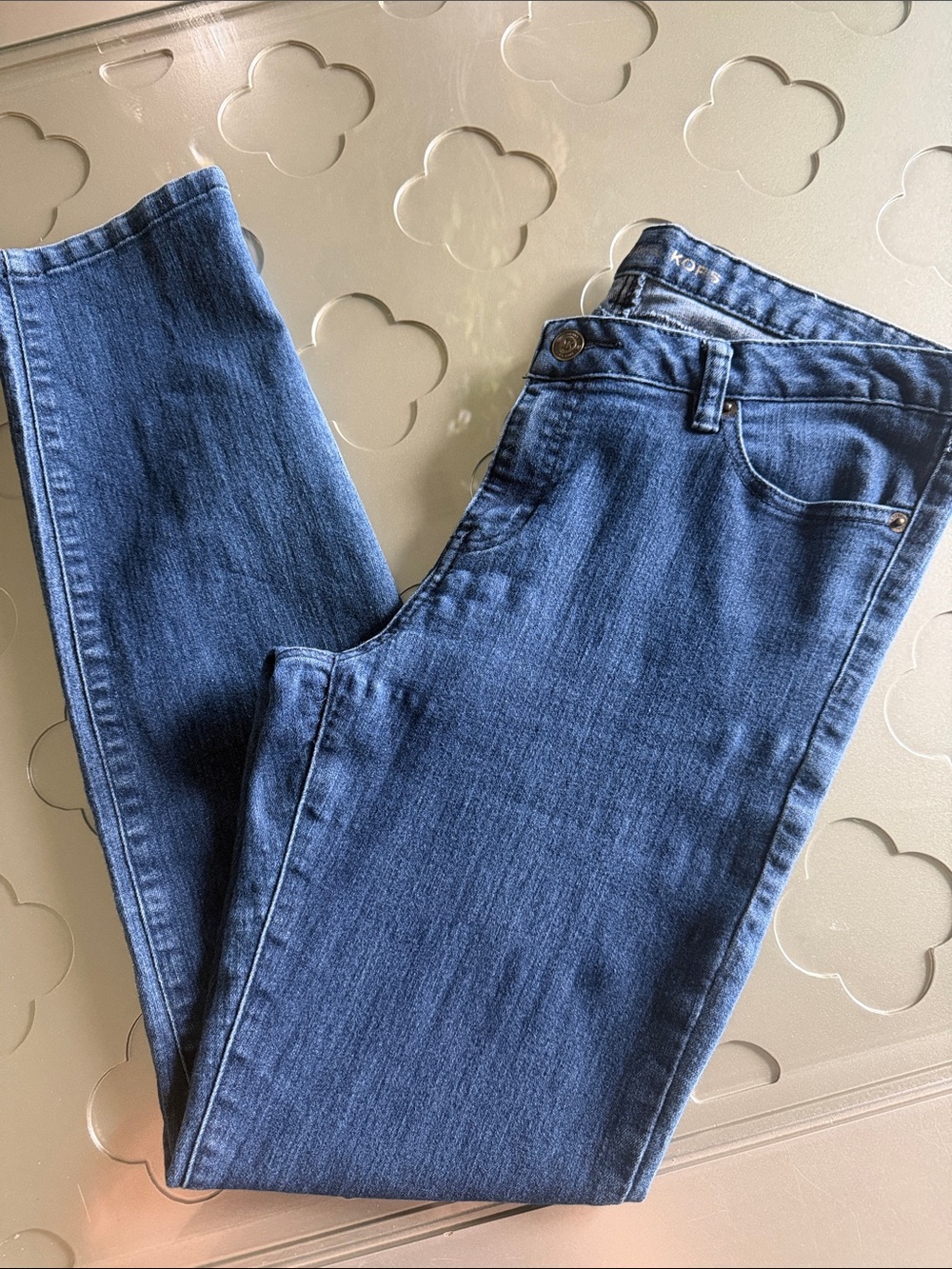 MICHAEL KORS Women's Mid-Rise Stretch Skinny Jeans Size 8 - Picture 15 of 15